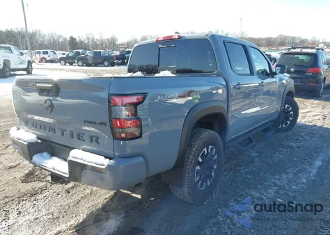 2024 Nissan Frontier Pro-4X 4X4 z USA, uszkodzony, nr VIN 1N6ED1EK9RN668175